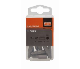 Puntas estándar Phillips de 1/4