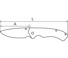 Navaja (acero negro) | 669-190-1