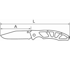 Navaja de acero inoxidable | 670-178-1