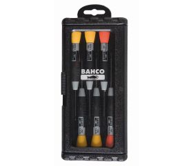 Juego de destornilladores Phillips/ranurados con agarre de precisión, 1-1,8 mm/PH00-PH0 - 6 unidades | 706-2