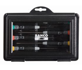 Juego de destornilladores ranurados/Phillips/TORX® con agarre de precisión - 7 unidades | 706-4