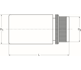 Adaptadores de bloqueo de puntas con cuadrado de 1/2