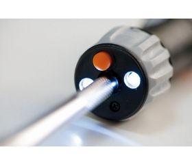 Destornillador a carraca Phillips/Pozidriv/Plana con luz LED y mango de carraca | 808050L