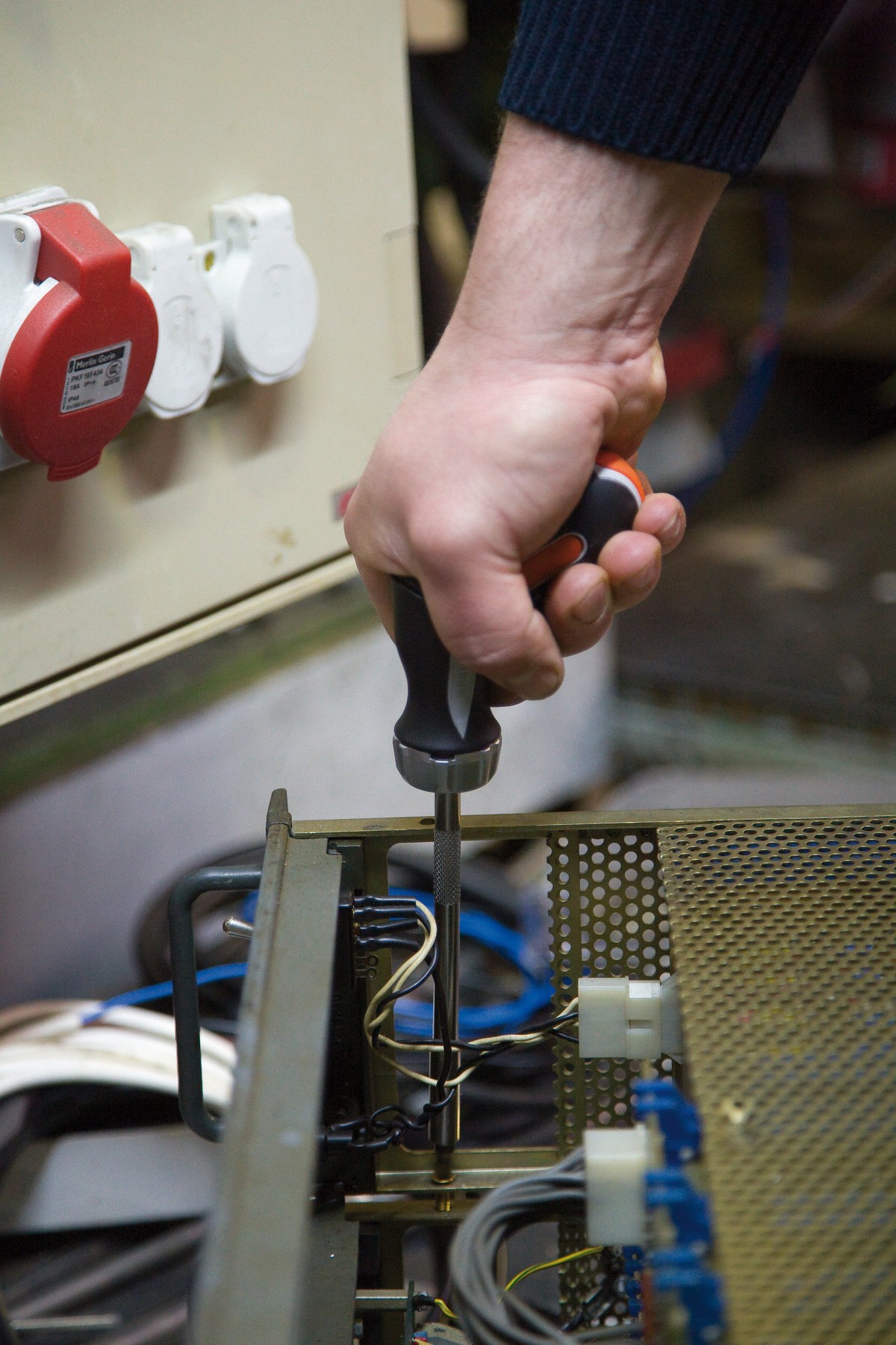 Destornillador a carraca con portapuntas de 1/4