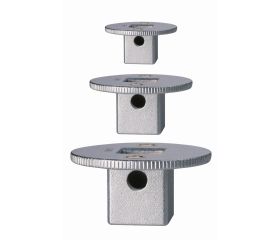 Juego de ampliadores planos con cuadrado de 1/4