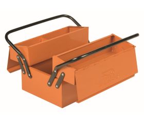 Cajas de herramientas metálicas con 3/5 compartimentos y posibilidad de colocar un candado | 9601