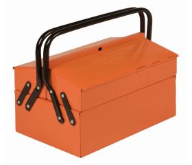 Cajas de herramientas metálicas con 3/5 compartimentos y posibilidad de colocar un candado | 9601