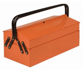 Cajas de herramientas metálicas con 3/5 compartimentos y posibilidad de colocar un candado | 9601