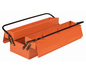 Cajas de herramientas metálicas con 3/5 compartimentos y posibilidad de colocar un candado | 9601