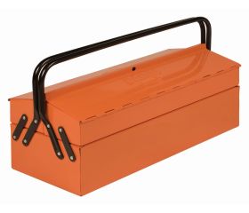 Cajas de herramientas metálicas con 3/5 compartimentos y posibilidad de colocar un candado | 9601