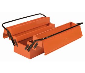 Cajas de herramientas metálicas con 3/5 compartimentos y posibilidad de colocar un candado | 9601