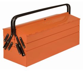 Cajas de herramientas metálicas con 3/5 compartimentos y posibilidad de colocar un candado | 9601