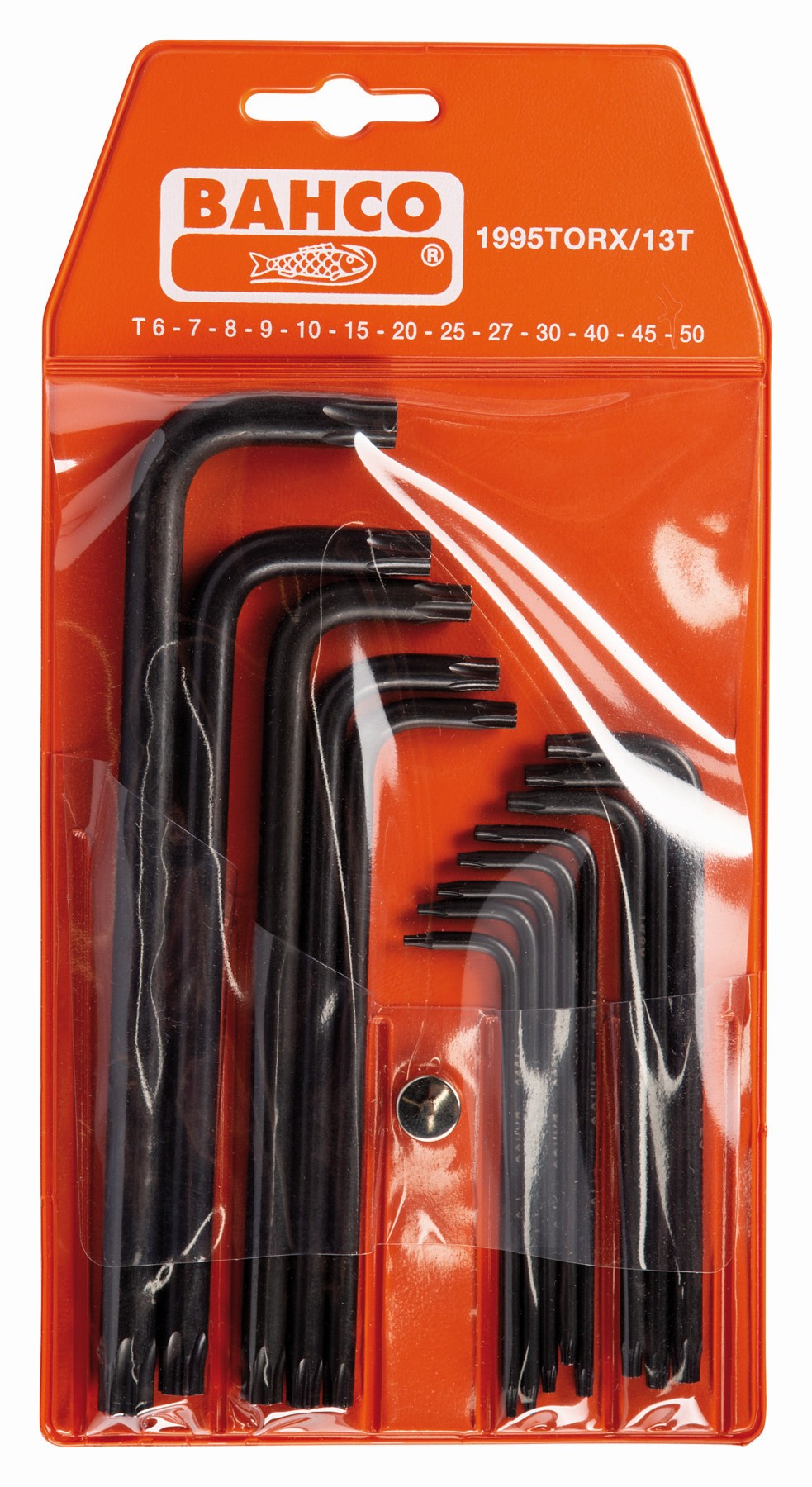 Juego de llaves hexagonales tipo allen  TORX® largas y fosfatadas (13 piezas) | 1995TORX/13T