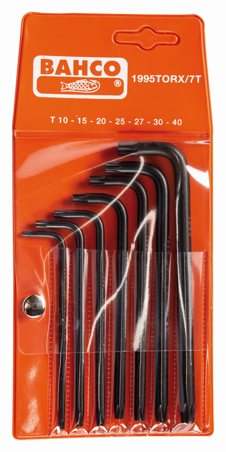 Juego de llaves hexagonales tipo allen TORX® largas y fosfatadas (7 piezas) | 1995TORX/7T