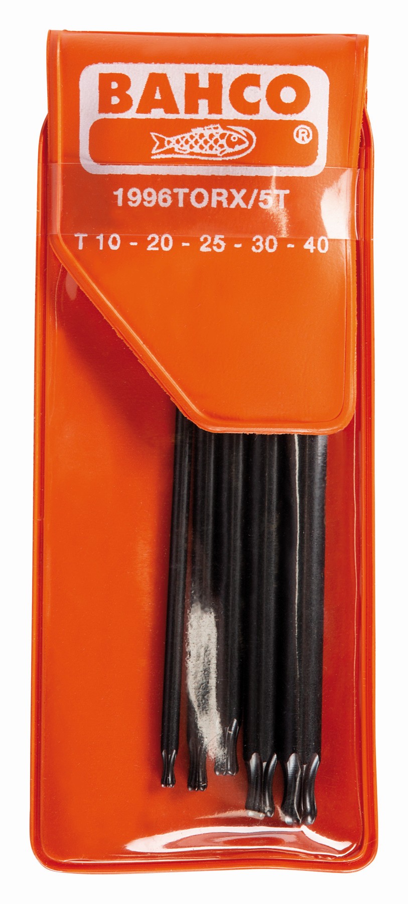 Juego de llaves hexagonales tipo allen TORX® con bola, largas y fosfatadas (5 piezas) | 1996TORX/