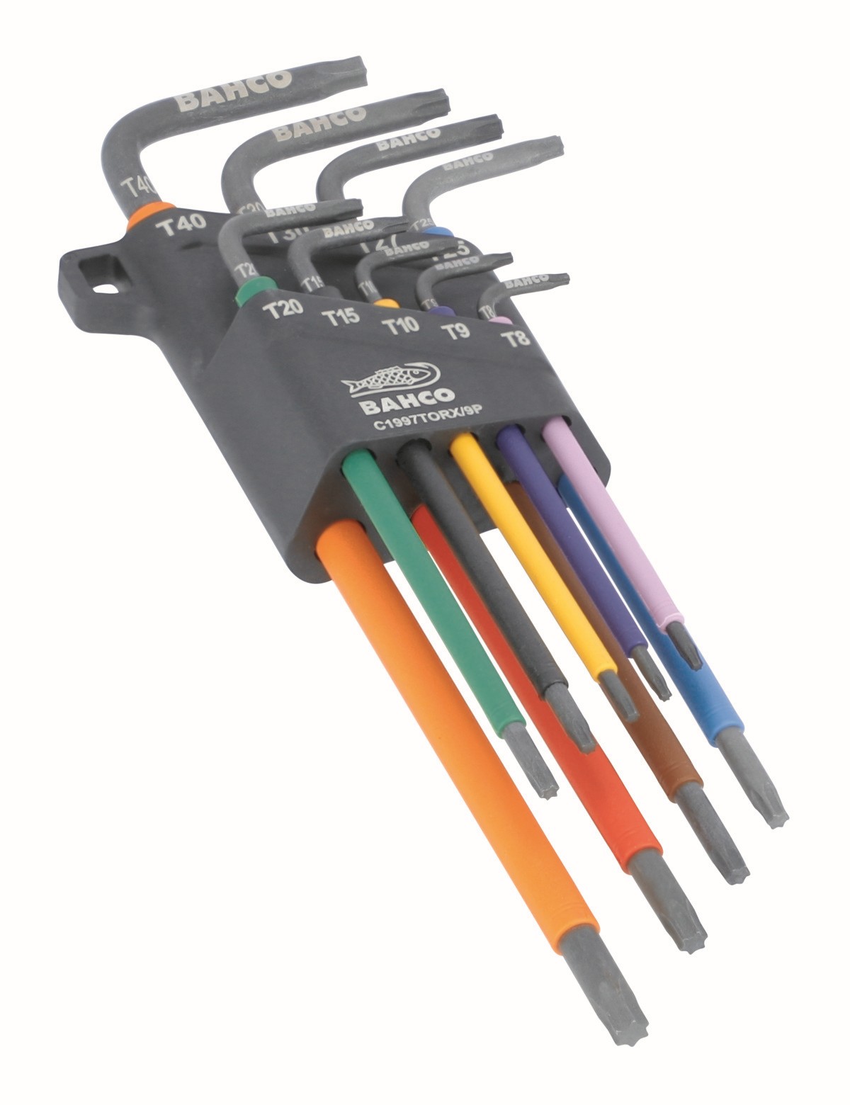 Juego 9 llaves tipo allen TORX® de colores | C1997TORX/9P