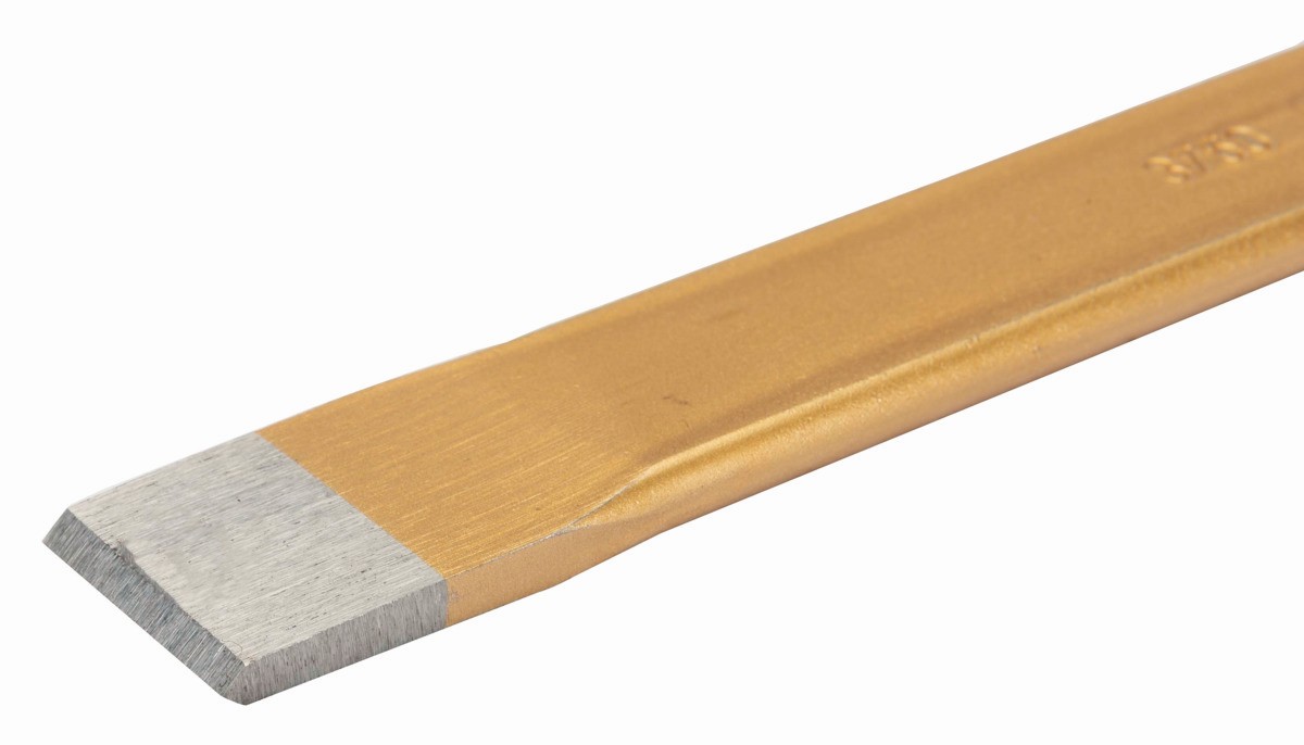 Cortafríos para grietas con mango plano ovalado y acabado lacado color cobre | 3750