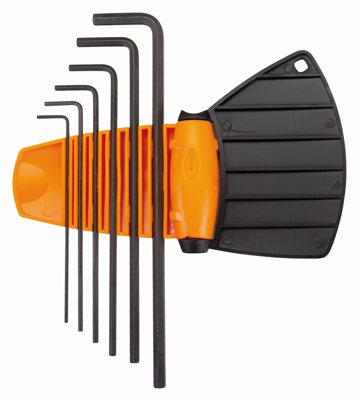 Juego de llaves hexagonales, métricas y largas con acabado fosfatado (9 Piezas) | BE-9586