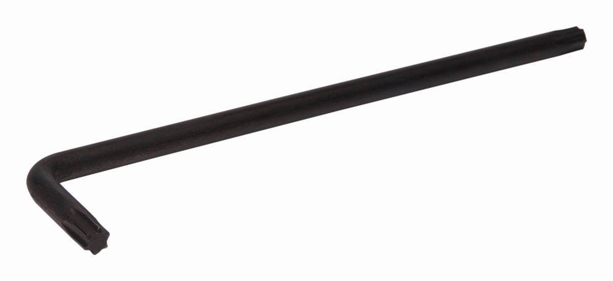 Llave acodada pavonada con punta Torx, mm (embalaje individual) | 457