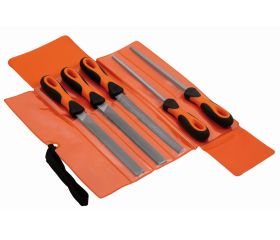 Juego de 5 limas ERGO™, 4 corte basto/1 picado entrefino de 200 mm | 1-478