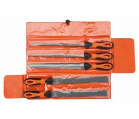 Juego de limas ERGO™, 4 corte basto/1 picado entrefino de 250 mm - cinco unidades | 1-478-10-1-2