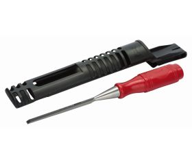 Formones con mango de polipropileno rojo | 1031