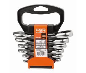 Juego de llaves combinadas de carraca Stubby | 10RM/