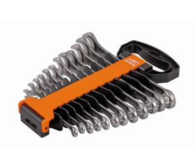 Juego de llaves planas combinadas métricas de 8-19 mm (12 piezas / colgador de plástico) | 111M/SH12