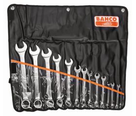 Juego de llaves planas combinadas métricas (14 piezas / bolsa) | 111M/14T