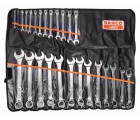 Juego de llaves planas combinadas métricas (26 piezas / bolsa) | 111M/26T