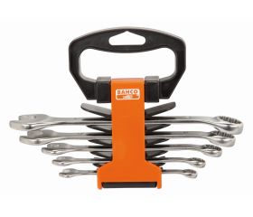 Juego de llaves planas combinadas métricas (5 piezas/soporte de plástico) | 111M/SH5