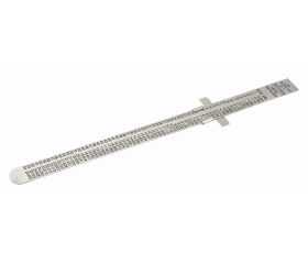 Reglas de acero inoxidable