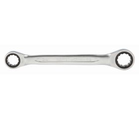 Llaves dobles de estrella plana a carraca imperiales con acabado cromado | 1320RZ