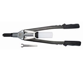 Remachadoras de brazos largos con tubo recolector transparente | 1467-520