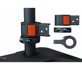 Sujeciones de pinza y anillo para los carros HUB del almacenamiento 1477K | 1477K-AC11