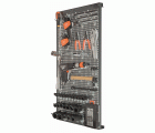Panel de herramientas con composición para automoción (62&nbsp;piezas) | 1495TP-AUTO-M1