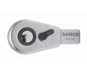 Cabeza intercambiable de carraca tipo pera con liberación rápida y conector rectangular | 9/14Q