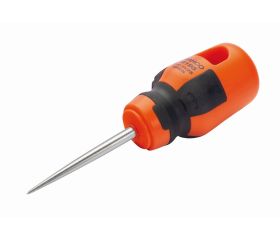 Punzón Stubby BahcoFit con mango de goma, 6 mm | B195Awl