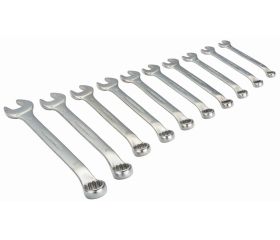 Juego de llaves combinadas acodadas métricas (10 piezas/caja) | 1952M/