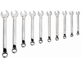 Llaves combinadas acodadas métricas con acabado cromado | 1952M