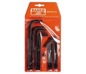 Juego de llaves hexagonales tipo allen  TORX® largas y fosfatadas (13 piezas) | 1995TORX/13T