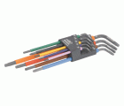 Juego 9 llaves tipo allen TORX® de colores | C1997TORX/9P