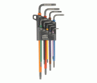 Juego 9 llaves tipo allen TORX® de colores | C1997TORX/9P