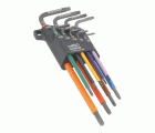 Juego 9 llaves tipo allen TORX® de colores | C1997TORX/9P