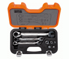 Juego de adaptadores y llaves combinadas de carraca | 1RMA/S8