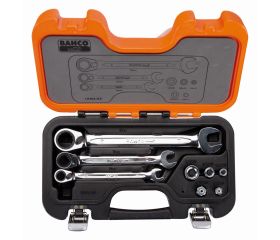 Juego de adaptadores y llaves combinadas de carraca | 1RMA/S8