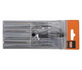 Juego de limas de aguja, corte suave, sin mango, 140 mm: 6 unidades | 2-470-14-2-0
