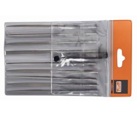 Juego de limas de aguja, picado entrefino sin mango 160 mm - 9 unidades | 2-471