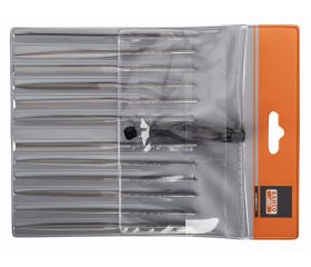 Juego de lima de aguja, corte basto, sin mango, 140 mm: 12 unidades | 2-472