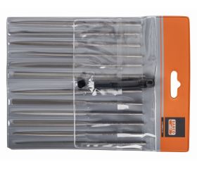 Juego de lima de aguja, corte basto, sin mango, 160 mm: 12 unidades | 2-472-16-0-0